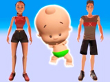 Parent Rush: Flying Baby